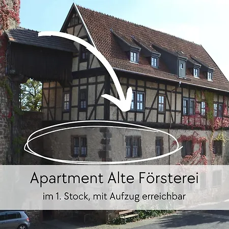 Alte Foersterei - Altstadtwohnung Mit Stil & Aufzug - In Der Hinterburg Schlitz - Mit Garten, Parkplatz & E-Ladestation - Hunde Willkommen - Fulda, Bad Hersfeld, Alsfeld In 25 Km Entfernung Daire Schlitz