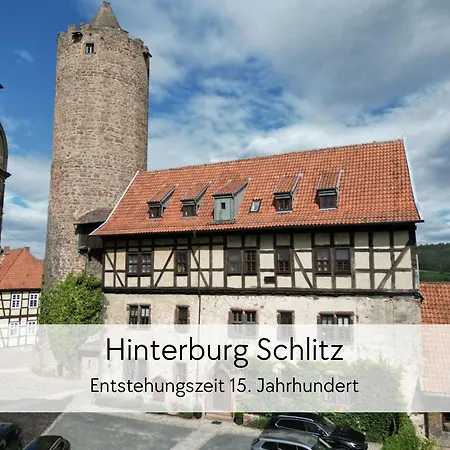 Alte Foersterei - Altstadtwohnung Mit Stil & Aufzug - In Der Hinterburg Schlitz - Mit Garten, Parkplatz & E-Ladestation - Hunde Willkommen - Fulda, Bad Hersfeld, Alsfeld In 25 Km Entfernung *