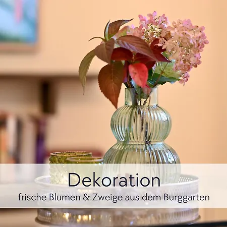 Alte Foersterei - Altstadtwohnung Mit Stil & Aufzug - In Der Hinterburg Schlitz - Mit Garten, Parkplatz & E-Ladestation - Hunde Willkommen - Fulda, Bad Hersfeld, Alsfeld In 25 Km Entfernung דירה שליץ