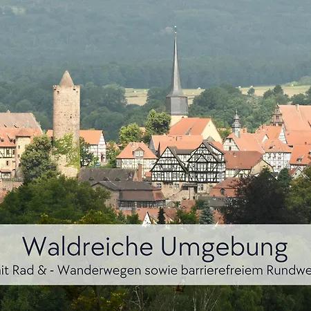 Alte Foersterei - Altstadtwohnung Mit Stil & Aufzug - In Der Hinterburg - Mit Garten, Parkplatz & E-ladestation - Hunde Willkommen - Fulda, Bad Hersfeld, Alsfeld In 25 Km Entfernung 아파트 *