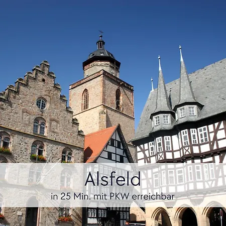 Alte Foersterei - Altstadtwohnung Mit Stil & Aufzug - In Der Hinterburg - Mit Garten, Parkplatz & E-ladestation - Hunde Willkommen - Fulda, Bad Hersfeld, Alsfeld In 25 Km Entfernung * Schlitz