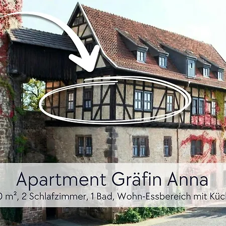 Appartement Alte Foersterei - Altstadtwohnung Mit Stil & Aufzug - In Der Hinterburg - Mit Garten, Parkplatz & E-ladestation - Hunde Willkommen - Fulda, Bad Hersfeld, Alsfeld In 25 Km Entfernung Schlitz