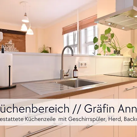 Appartement Alte Foersterei - Altstadtwohnung Mit Stil & Aufzug - In Der Hinterburg - Mit Garten, Parkplatz & E-ladestation - Hunde Willkommen - Fulda, Bad Hersfeld, Alsfeld In 25 Km Entfernung