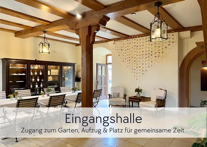 Apartman Alte Foersterei - Altstadtwohnung Mit Stil & Aufzug - In Der Hinterburg - Mit Garten, Parkplatz & E-ladestation - Hunde Willkommen - Fulda, Bad Hersfeld, Alsfeld In 25 Km Entfernung *