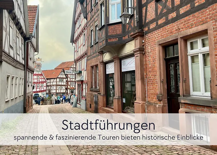 Alte Foersterei - Altstadtwohnung Mit Stil & Aufzug - In Der Hinterburg - Mit Garten, Parkplatz & E-ladestation - Hunde Willkommen - Fulda, Bad Hersfeld, Alsfeld In 25 Km Entfernung * Schlitz