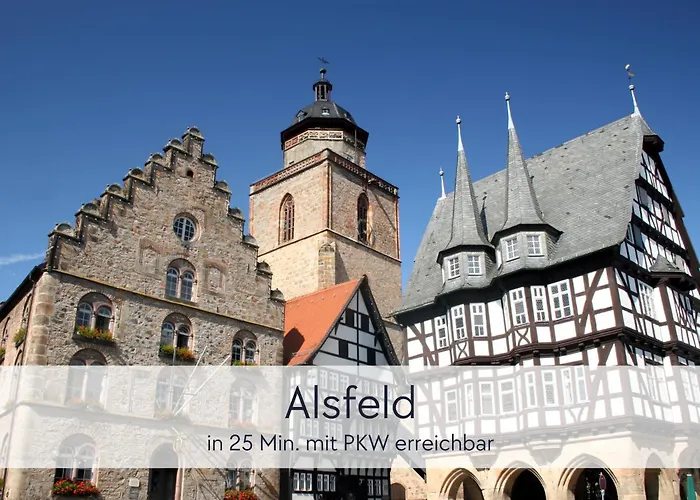 Alte Foersterei - Altstadtwohnung Mit Stil & Aufzug - In Der Hinterburg - Mit Garten, Parkplatz & E-ladestation - Hunde Willkommen - Fulda, Bad Hersfeld, Alsfeld In 25 Km Entfernung * Schlitz